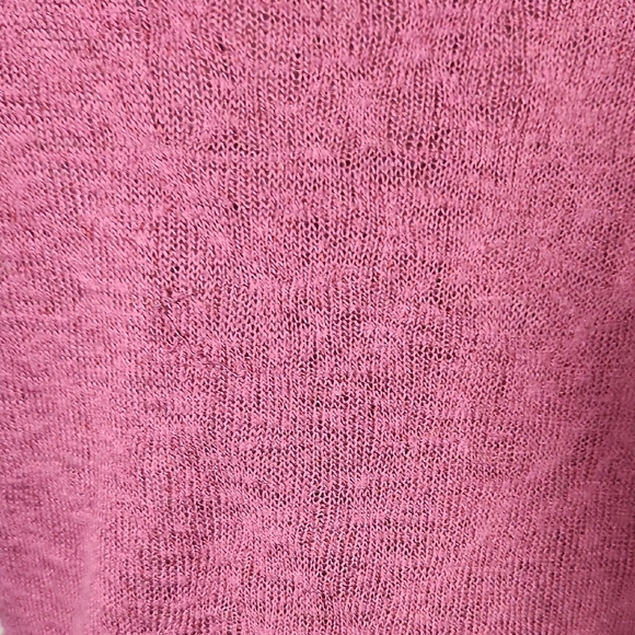 Cozy Casual Asymmetrical Blouse in Purple and Pink - Picture 7 of 7